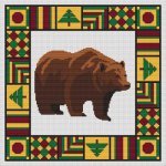 Country Quilt - Bear (image for) Country Quilt - Bear
